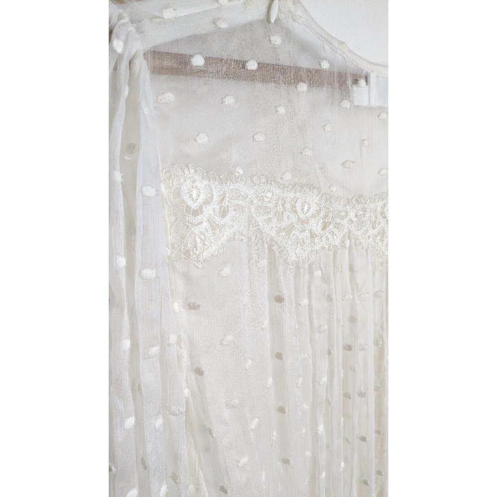Zimmermann Oleander Lattice Playsuit Silk Size 1 / 10 - Picture 8 of 16